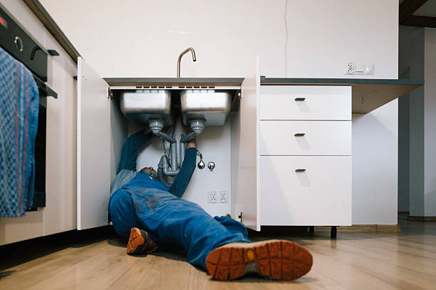 Professional Plumbing technician working in Foley, MN